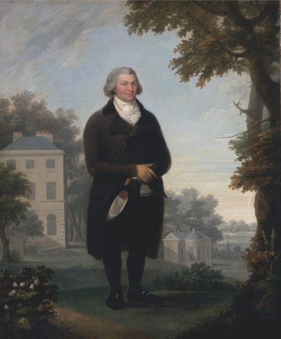 Gentiluomo nei Giardini della sua Casa da Samuel de Wilde