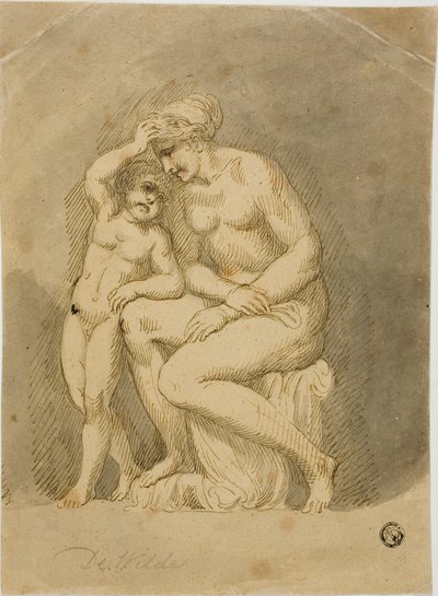 Venere e Cupido da Samuel de Wilde