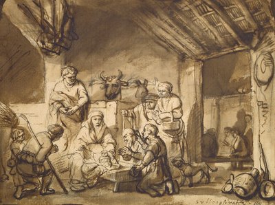Adorazione dei pastori da Samuel van Hoogstraten