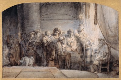 Giuda riceve i trenta denari, c.1640 da Samuel van Hoogstraten