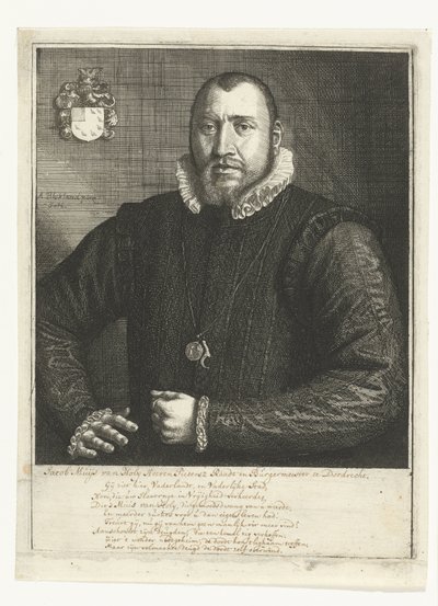 Ritratto di Jacob Muys van Holy da Samuel van Hoogstraten