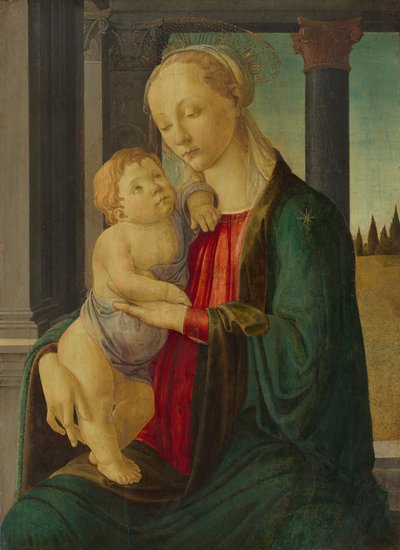 Madonna e bambino da Sandro Botticelli