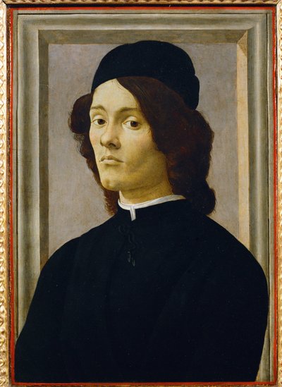 Ritratto di un giovane uomo ... da Sandro (1444/5-1510) Botticelli