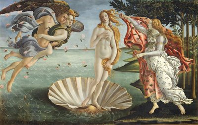 La Nascita di Venere, c.1485 da Sandro (1444/5 1510) Botticelli