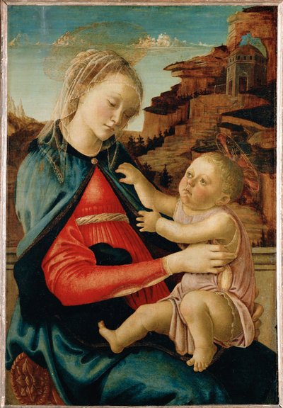 Vergine e Bambino ... da Sandro (1444/5-1510) Botticelli