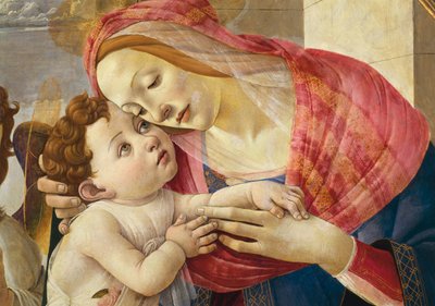 Vienna, Vergine e Bambino (dettaglio) da Sandro Botticelli