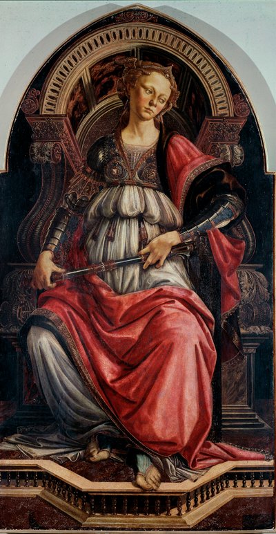 Allegoria della Forza da Sandro Botticelli