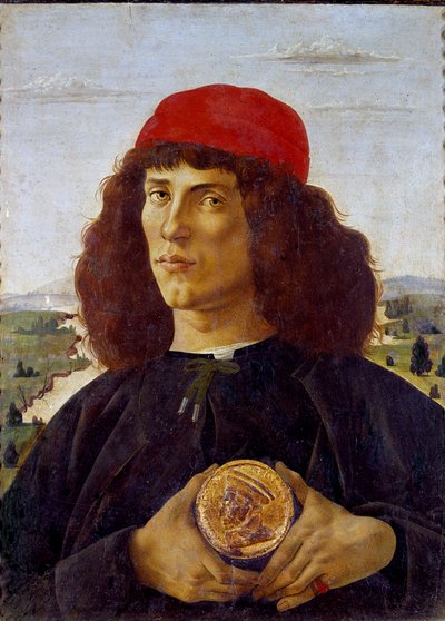 Ritratto di un uomo sconosciuto con la medaglia di Cosimo de