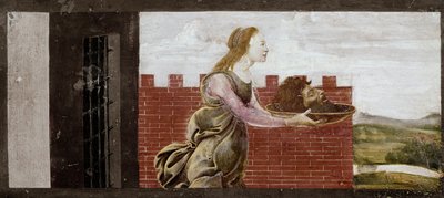 Salomè con la testa di San Giovanni Battista (dettaglio) da Sandro Botticelli