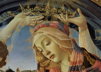 La Madonna del Magnificat (dettaglio) da Sandro Botticelli