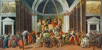 La storia di Virginia, c.1500 da Sandro Botticelli