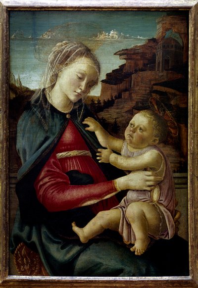 La Vergine e il Bambino chiamata la Madonna dei Guidi di Faenza da Sandro Botticelli