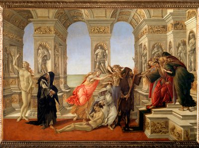La calunnia di Apelle da Sandro Botticelli