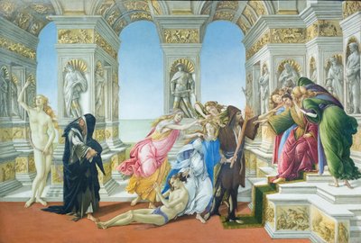 La calunnia di Apelle da Sandro Botticelli
