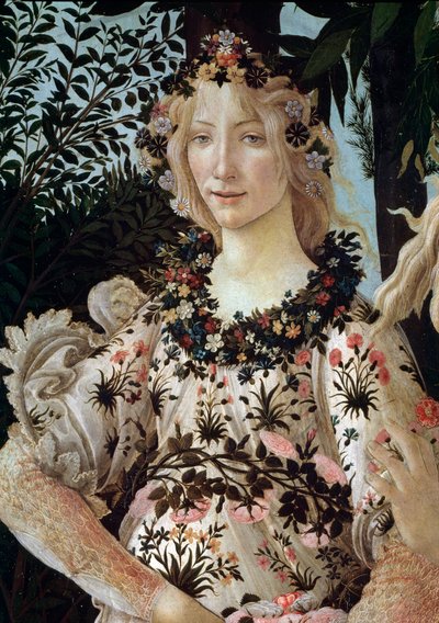La primavera (dettaglio) da Sandro Botticelli