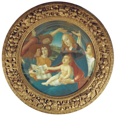 La Madonna del Magnificat da Sandro (after) Botticelli