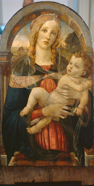La Vergine e il Bambino da Sandro (after) Botticelli