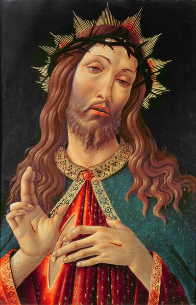 Ecce Homo, o Il Redentore da Sandro (attr. to) Botticelli