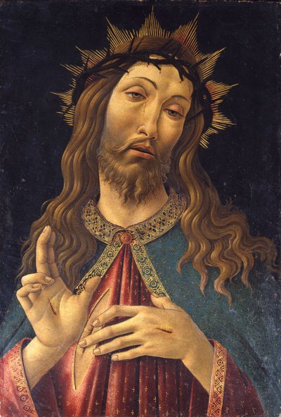 Cristo incoronato di spine da Sandro Botticelli