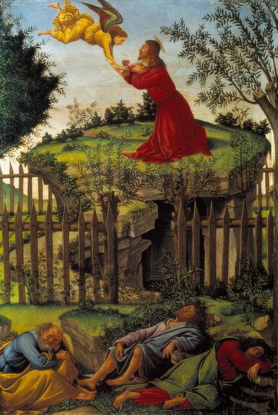 Cristo sul Monte degli Ulivi da Sandro Botticelli