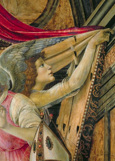 Angeli (dettaglio dalla Pala di San Barnaba) da Sandro Botticelli