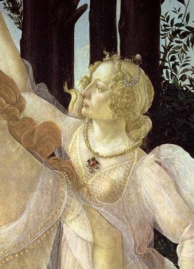 Una delle Tre Grazie (dettaglio dalla Primavera) da Sandro Botticelli