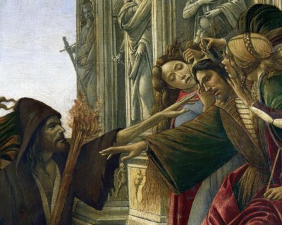 La calunnia di Apelle da Sandro Botticelli