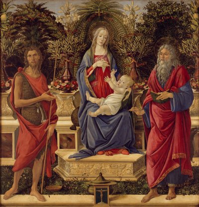 Madonna in Trono con Bambino e Santi, 1485 da Sandro Botticelli
