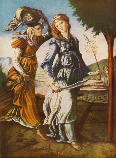 Giuditta e la sua serva con la testa di Oloferne da Sandro Botticelli