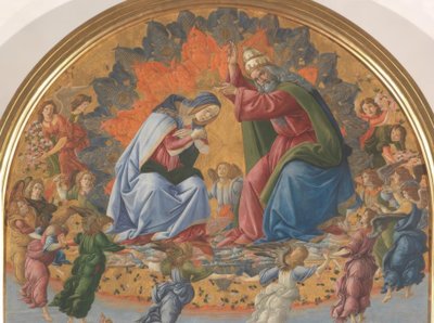 Incoronazione di Maria con quattro santi da Sandro Botticelli
