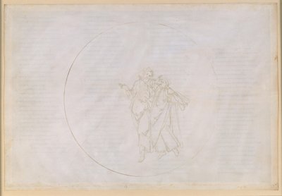 La Divina Commedia, Paradiso XV. Quinta sfera planetaria (Cielo di Marte): Cacciaguida, capostipite della famiglia Alighieri, racconta a Dante dei suoi antenati nell’antica Firenze da Sandro Botticelli