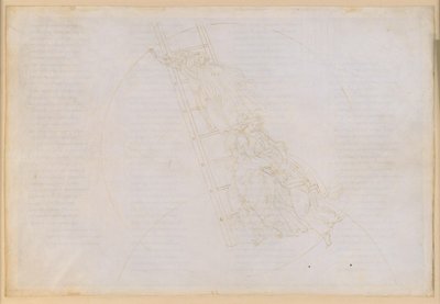 La Divina Commedia, Paradiso XXII. Settima sfera planetaria (Cielo di Saturno): racconto di san Benedetto; ascesa attraverso la scala di Giacobbe verso il cielo delle stelle fisse da Sandro Botticelli