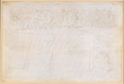 La Divina Commedia, Purgatorio XXV. Ascesa al settimo anello del Purgatorio: insegnamento sulla materialità delle ombre; penitenza dei lussuriosi da Sandro Botticelli