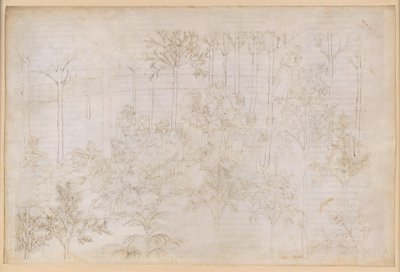 La Divina Commedia, Purgatorio XXXIII. Il Paradiso Terrestre: Beatrice nel cerchio delle Virtù; la partenza; il bagno di Dante nel fiume Eunoe da Sandro Botticelli