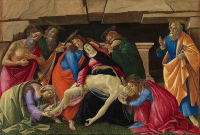 Lamento sul Cristo morto da Sandro Botticelli