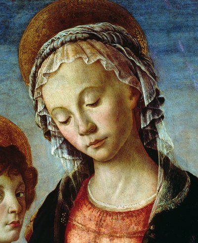 Madonna col Bambino (dettaglio) da Sandro Botticelli