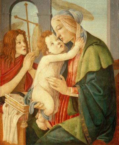 Madonna con Bambino e San Giovannino da Sandro Botticelli
