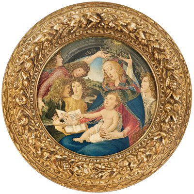 Madonna del Magnificat, cerchia di Ricciardo Meacci da Sandro Botticelli