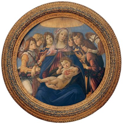 Madonna del Melograno da Sandro Botticelli