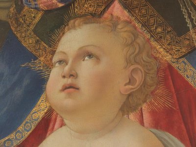 Maria con bambino e cinque angeli da Sandro Botticelli