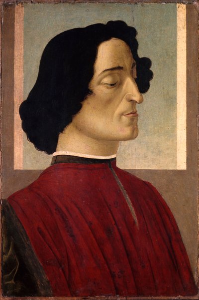Ritratto di Giuliano de Medici 1453-1478, ca 1475 da Sandro Botticelli