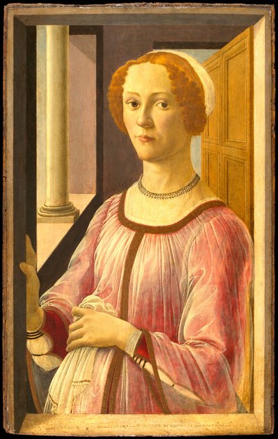 Ritratto di Smeralda Bandinelli da Sandro Botticelli