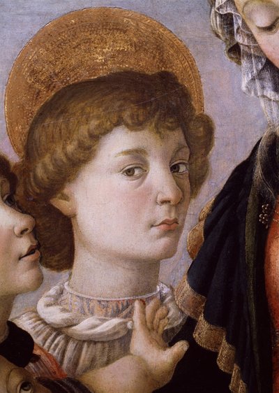 San Giovanni dalla Vergine e Bambino da Sandro Botticelli