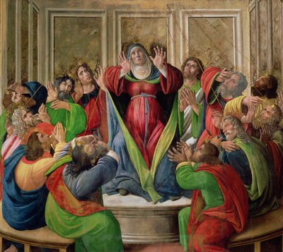 La discesa dello Spirito Santo, 1495-1505 da Sandro Botticelli