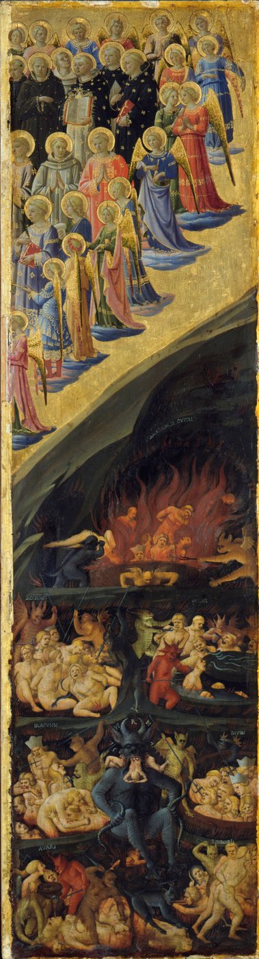 Il Giudizio Universale, Pannello destro dell