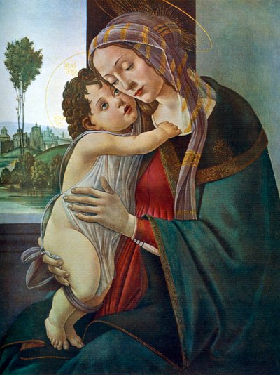 La Vergine e il Bambino, c1475-1500, 1912 da Sandro Botticelli
