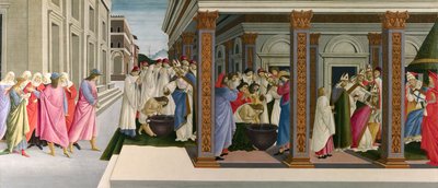 I tre miracoli di San Zenobio, c. 1500 da Sandro Botticelli