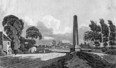Hadley Highstone, vicino a Barnet, 1805 da Sands