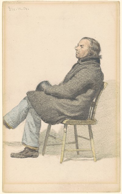Uomo Seduto su una Sedia Hitchcock da Sanford Robinson Gifford
