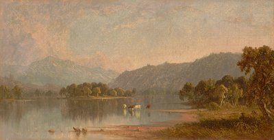 Monte Washington dal fiume Saco da Sanford Robinson Gifford